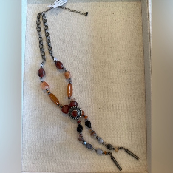 Free People Beachriders Bolo Necklace NWT - Picture 3 of 11